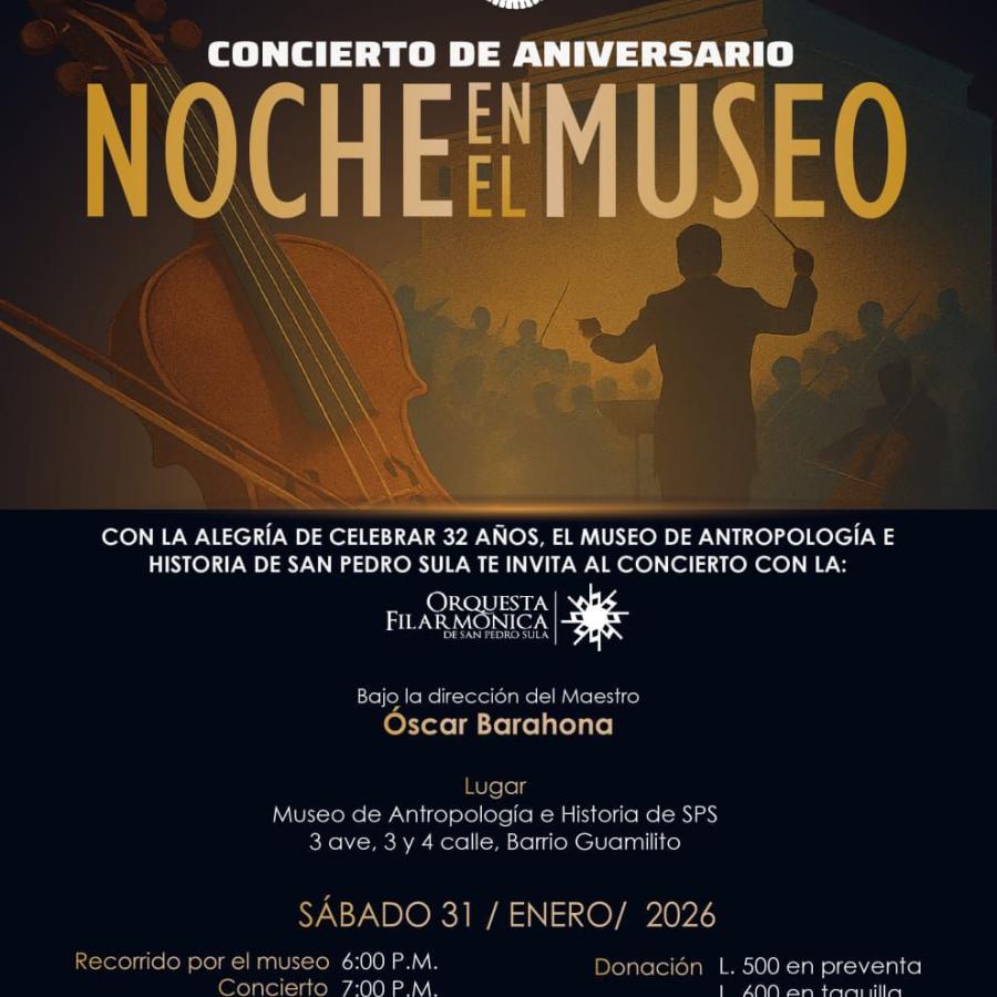 Concierto de Aniversario: Noche en el Museo 
