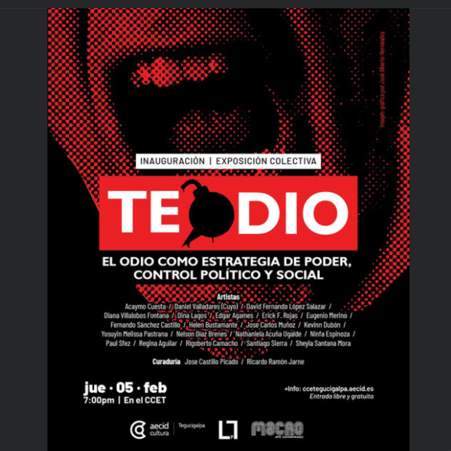 Inauguración de exposición colectiva: Te Odio 