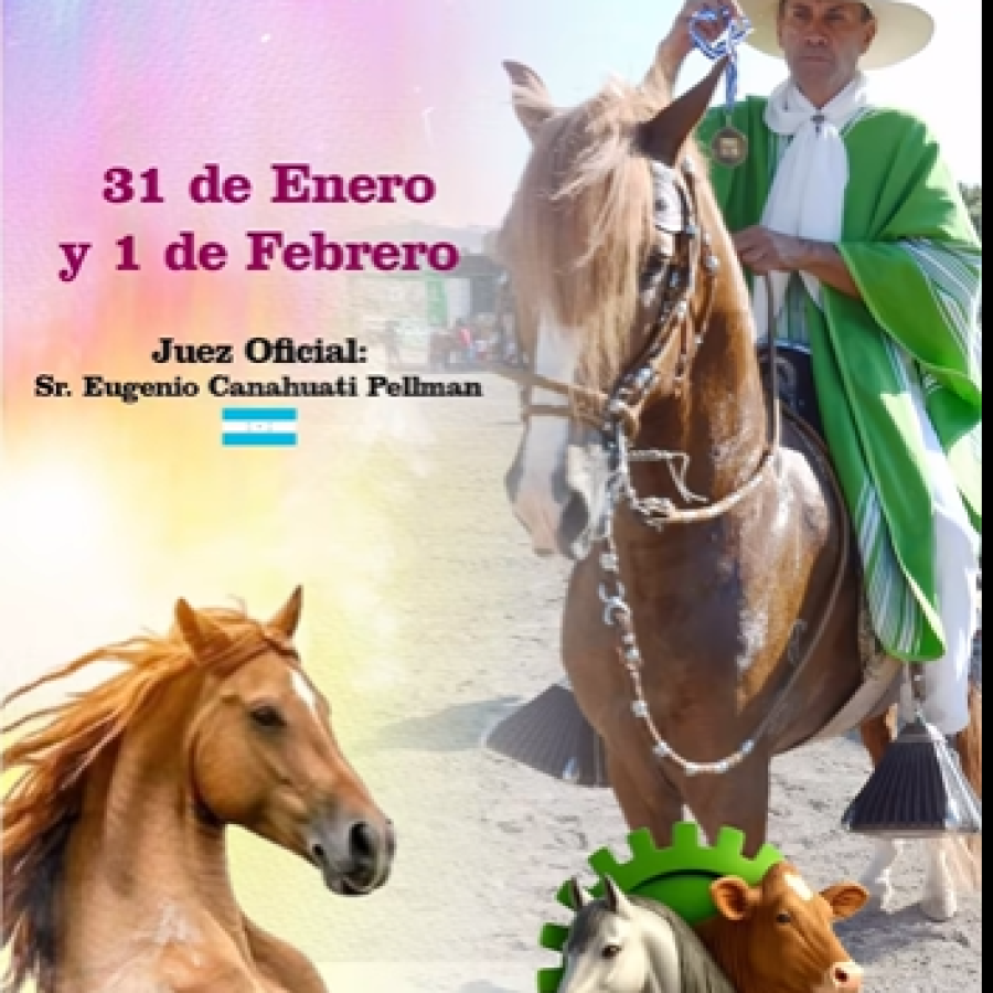 AGAFAM 2026: Competencia Caballo Peruano de paso 