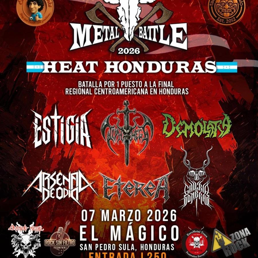 Metal Batle 2026: Heat Honduras 