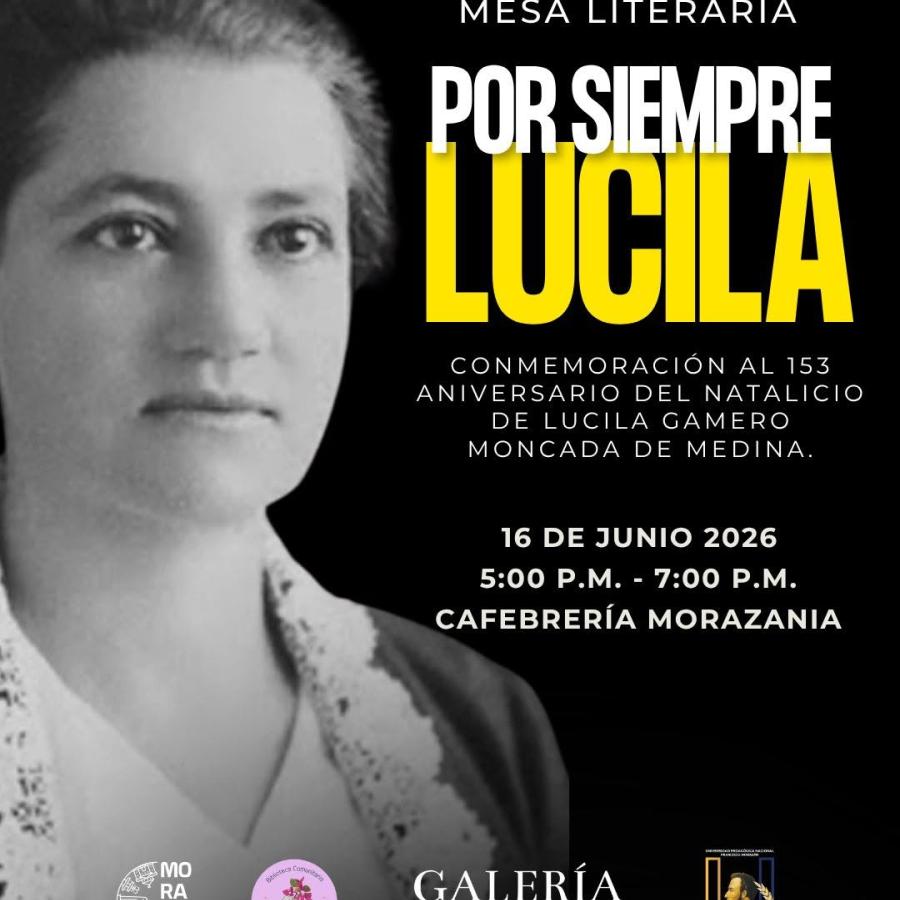 Mesa literaria “Por siempre Lucila”
