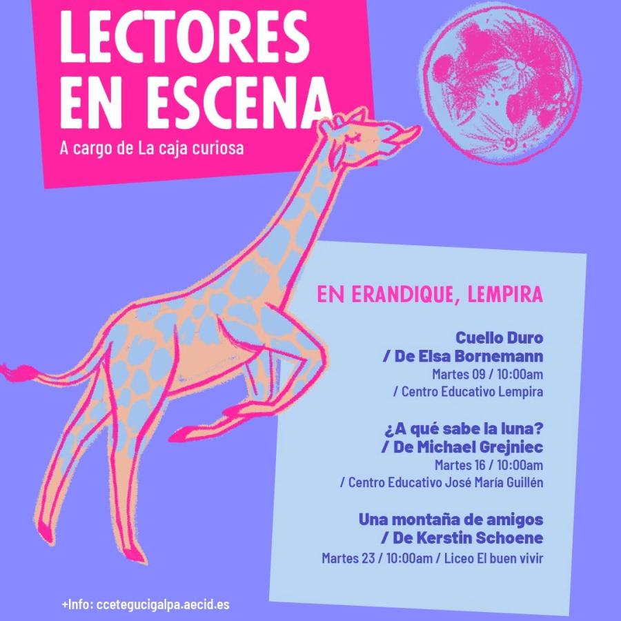 Lectores en escena: jornadas de lectura y mediación creativa a cargo de La Caja Curiosa
