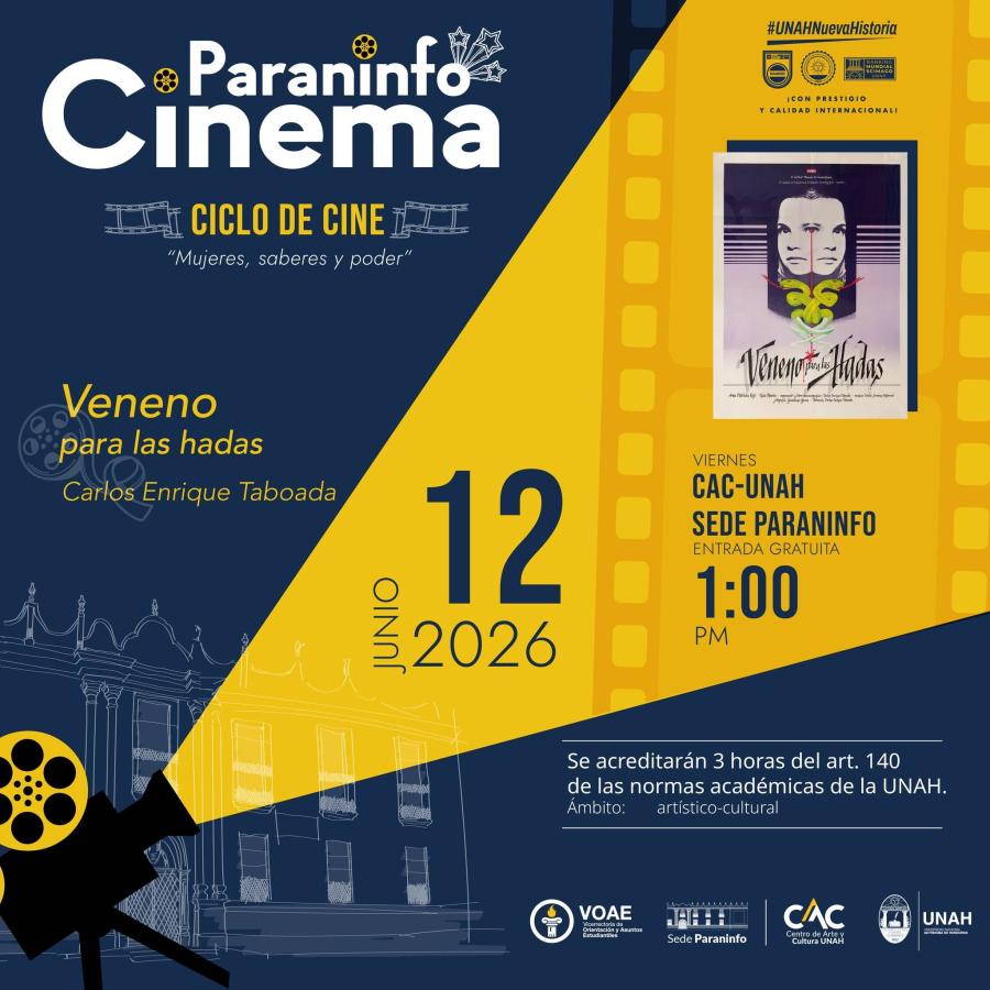 Cineclub Paraninfo inicia el ciclo “Mujeres, saberes y poder” con la proyección de “Veneno para las hadas”