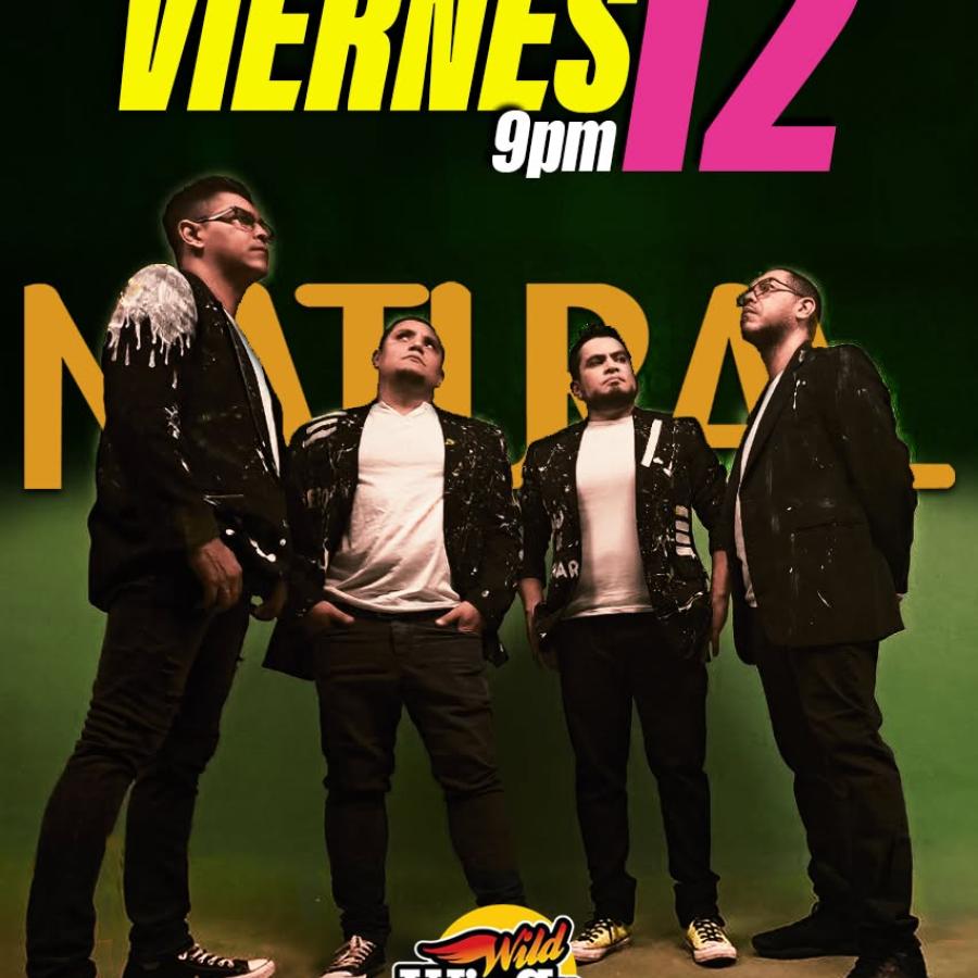 Viernes de tokin con el grupo Natural 