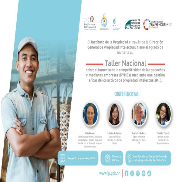 Taller Nacional sobre el fomento de la competitividad de las PYMES, a través de la gestión eficaz de los activos de propiedad intelectual