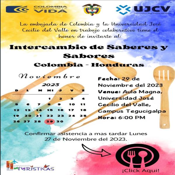Intercambio de Saberes y Sabores: Colombia - Honduras