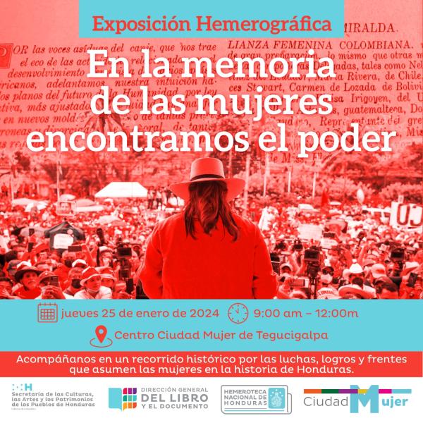 Evento "En la memoria de las mujeres encontramos el poder"