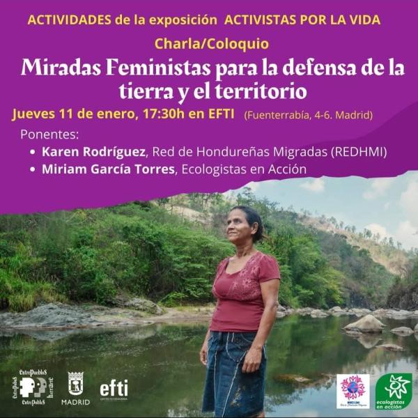 Charla/Coloquio: Miradas Feministas para la defensa de la tierra de la tierra y el territorio 