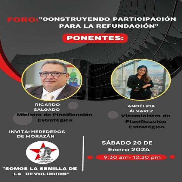 Foro: Construyendo participación para la refundación 