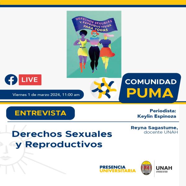 FB Live Comunidad Puma: Derechos Sexuales y Reproductivos 