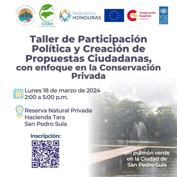 Taller de participación política y creación de propuestas ciudadanas 