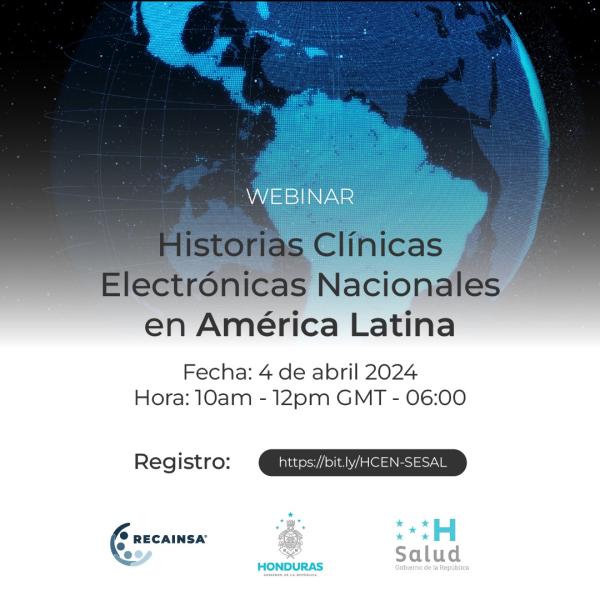 Webinar: Historias Clínicas Electrónicas Nacionales en América latina 