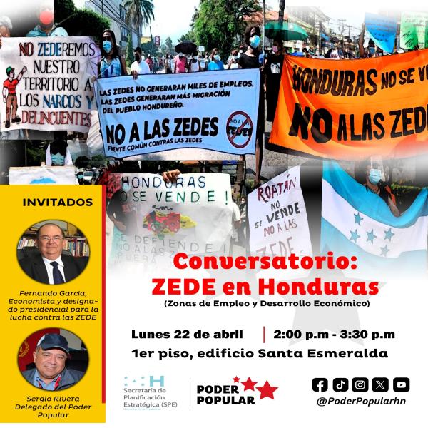 Conversatorio: ZEDE en Honduras 