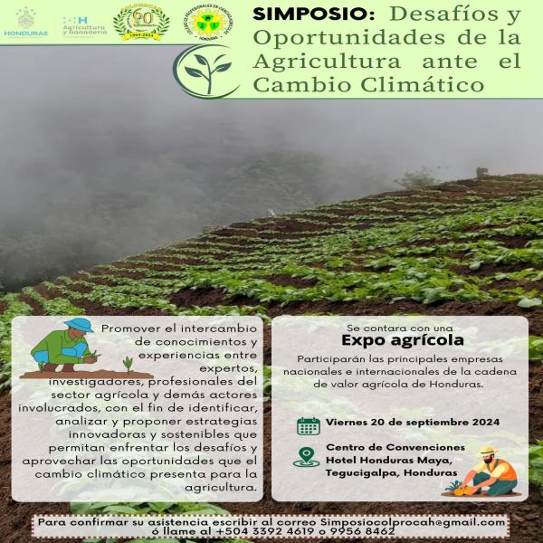 Simposio: Desafíos y oportunidades de la agricultura ante el cambio climático 
