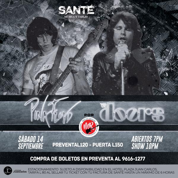 Pink Floyd & The Doors un especial para alimentar las sensaciones rockeras psicodélicas