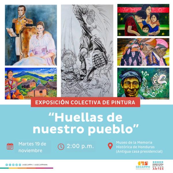 Exposición artística “Huellas de nuestro pueblo” 