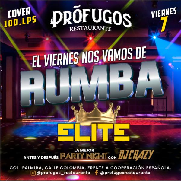 Este viernes nos vamos de Rumba con Élite 