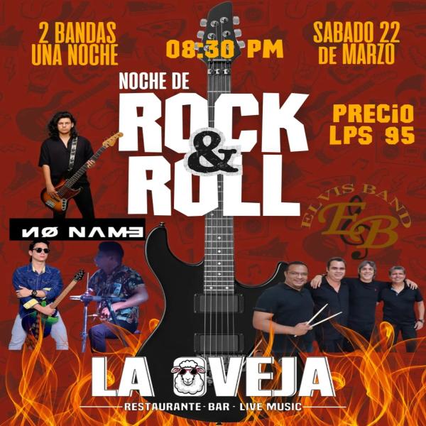 Prepárate para una noche llena de Rock con No Name y Elvis Band 