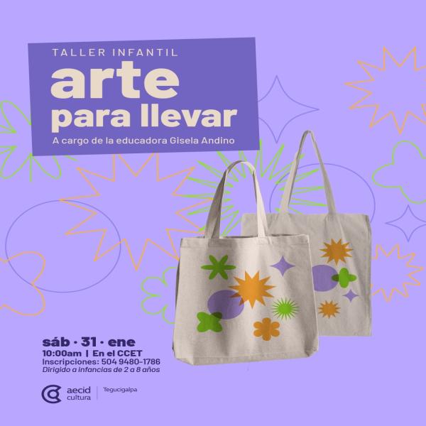 Taller infantil: Arte para llevar