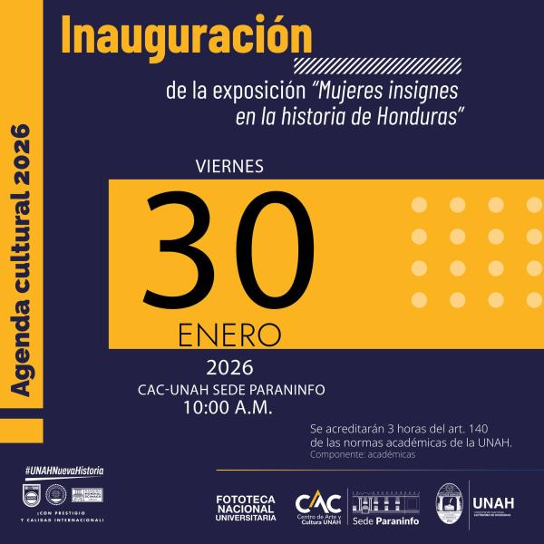 Inauguración de la exposición “Mujeres insignes en la historia de Honduras” 