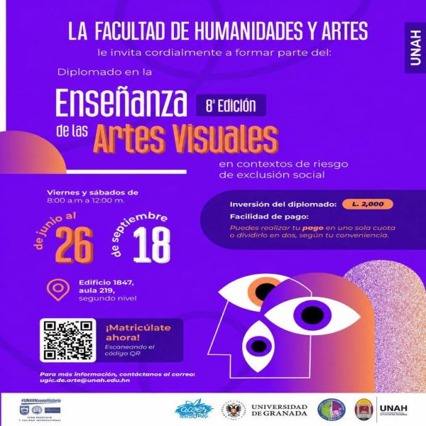 8.ª edición del Diplomado en la Enseñanza de las Artes Visuales en contextos de riesgo de exclusión social,