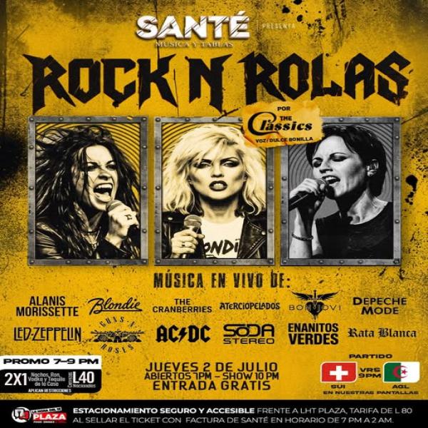 Rock n Rolas: una noche de puro buen rock 