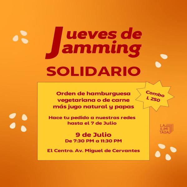 Jamming Solidario con Super Hamburguesas