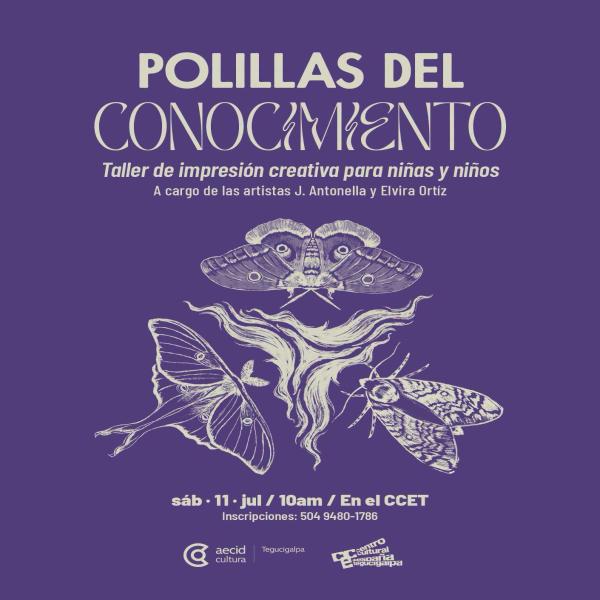 Taller de impresión creativa: Polillas del Conocimiento