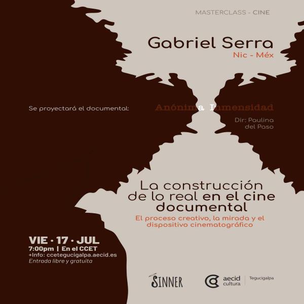 Masterclass – Cine: La construcción de lo real en el cine documental