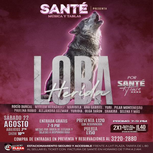 Disfruta de una nueva edición de la Loba Herida 