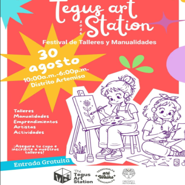 ​The Tegus Art Station no es una feria común... 