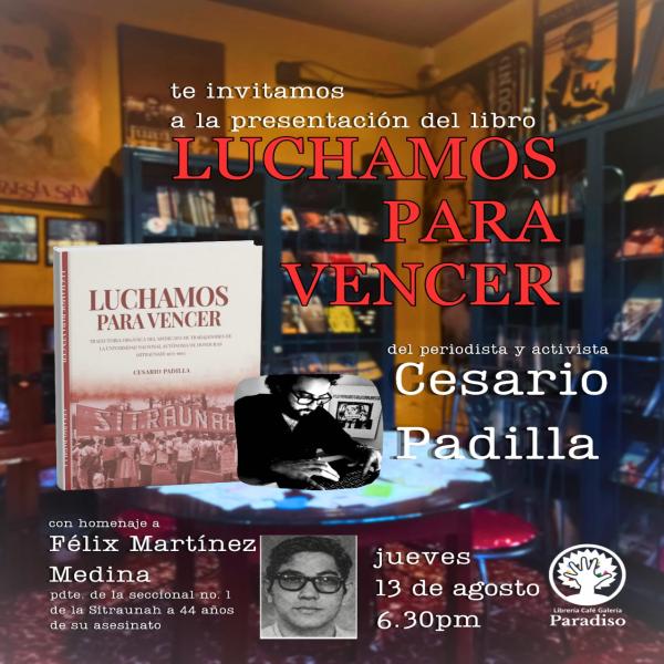 Presentación del libro Luchamos