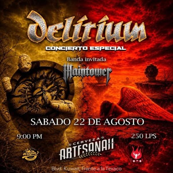 Delirium en Vivo - Tegucigalpa 
